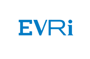 This is an image of the Evri logo, representing their business rates.